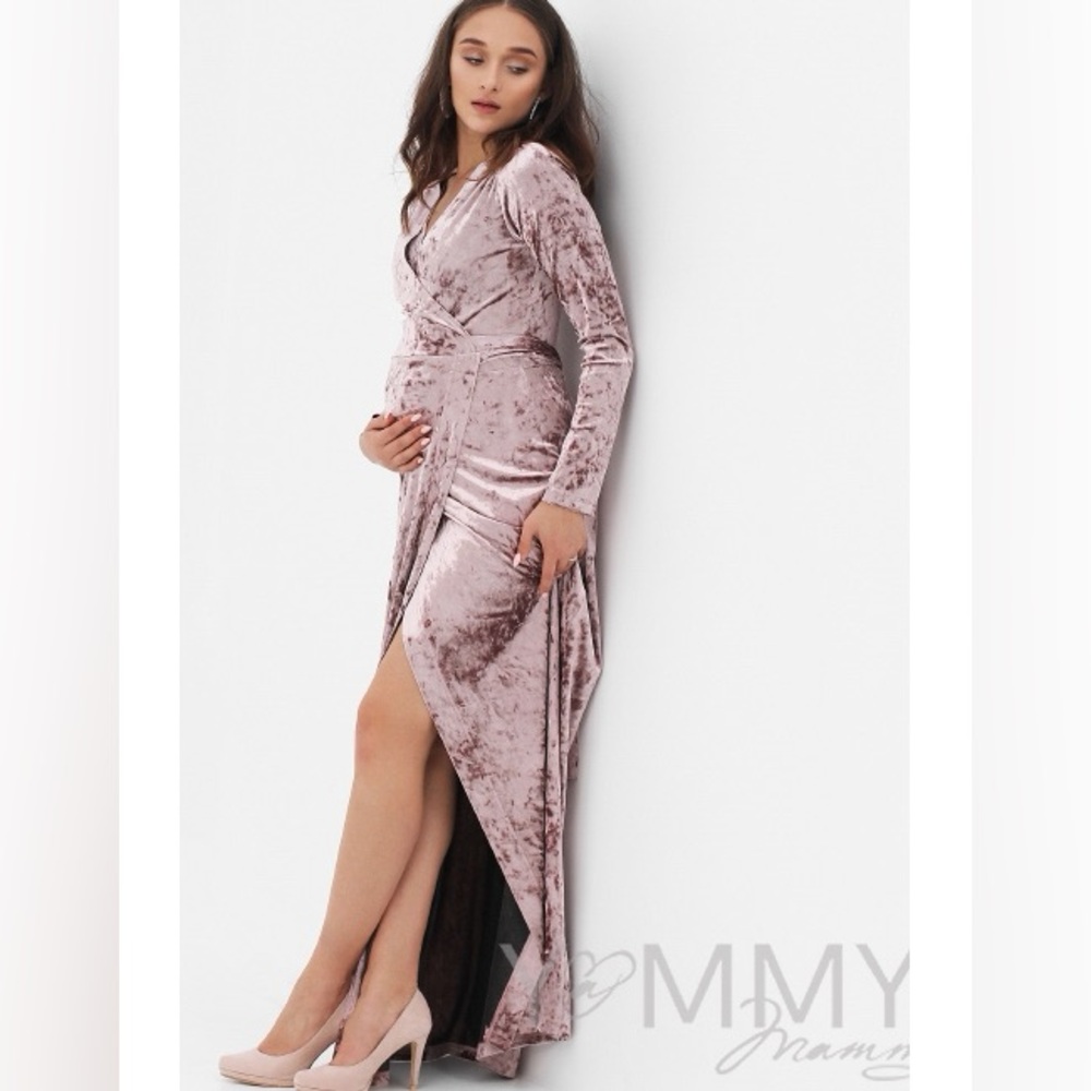 Yammy Mammy Maternity Maxi Evening Dress